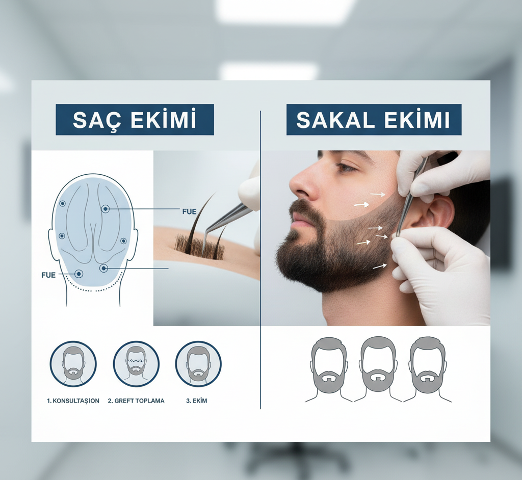 Saç ve Sakal Ekimi